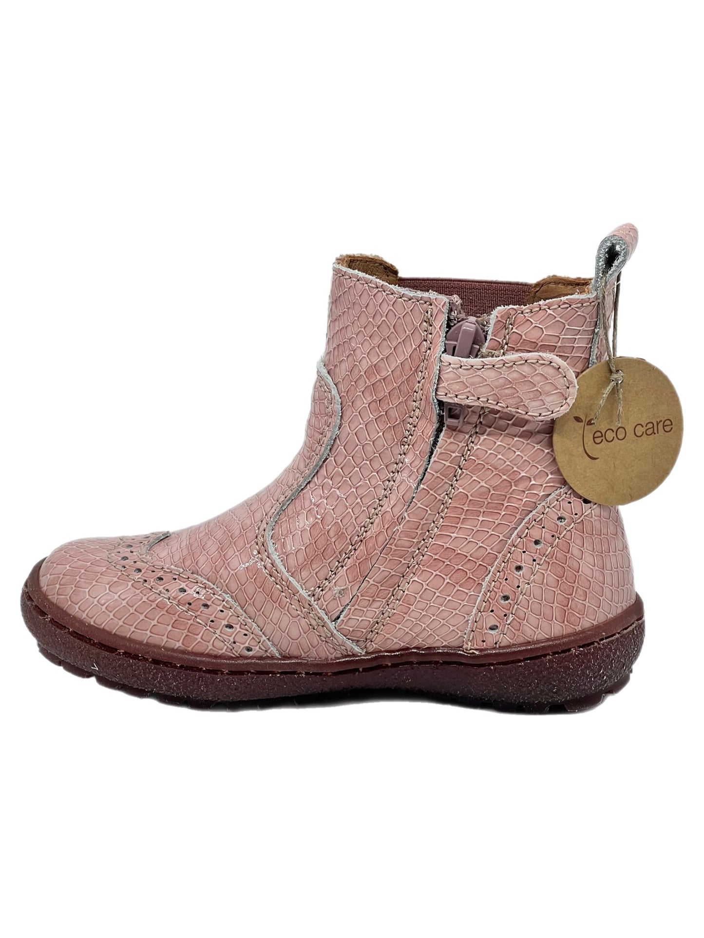 Stiefelette MERI pink croco