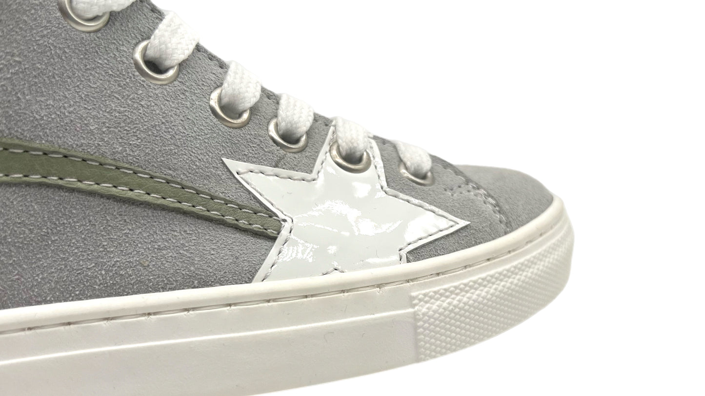 Sneaker 3108 E Velour 7017 Perla