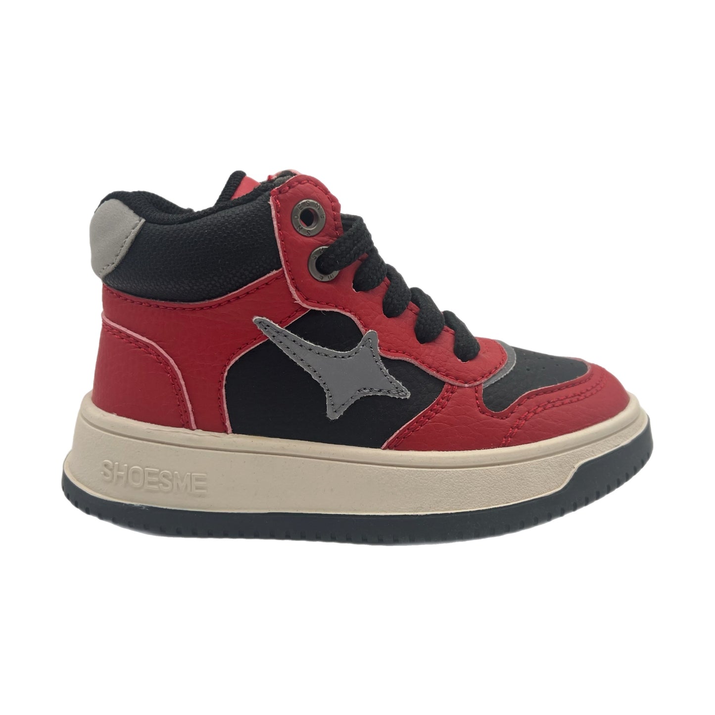 Sneaker I red black