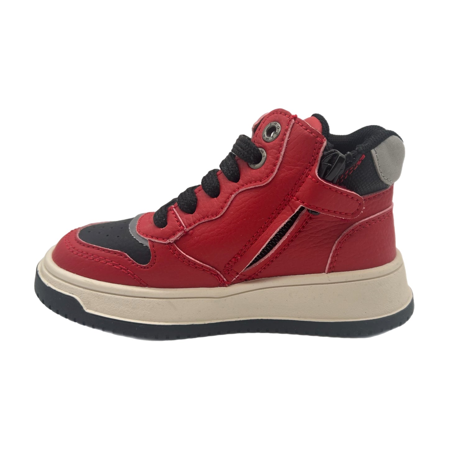 Sneaker I red black