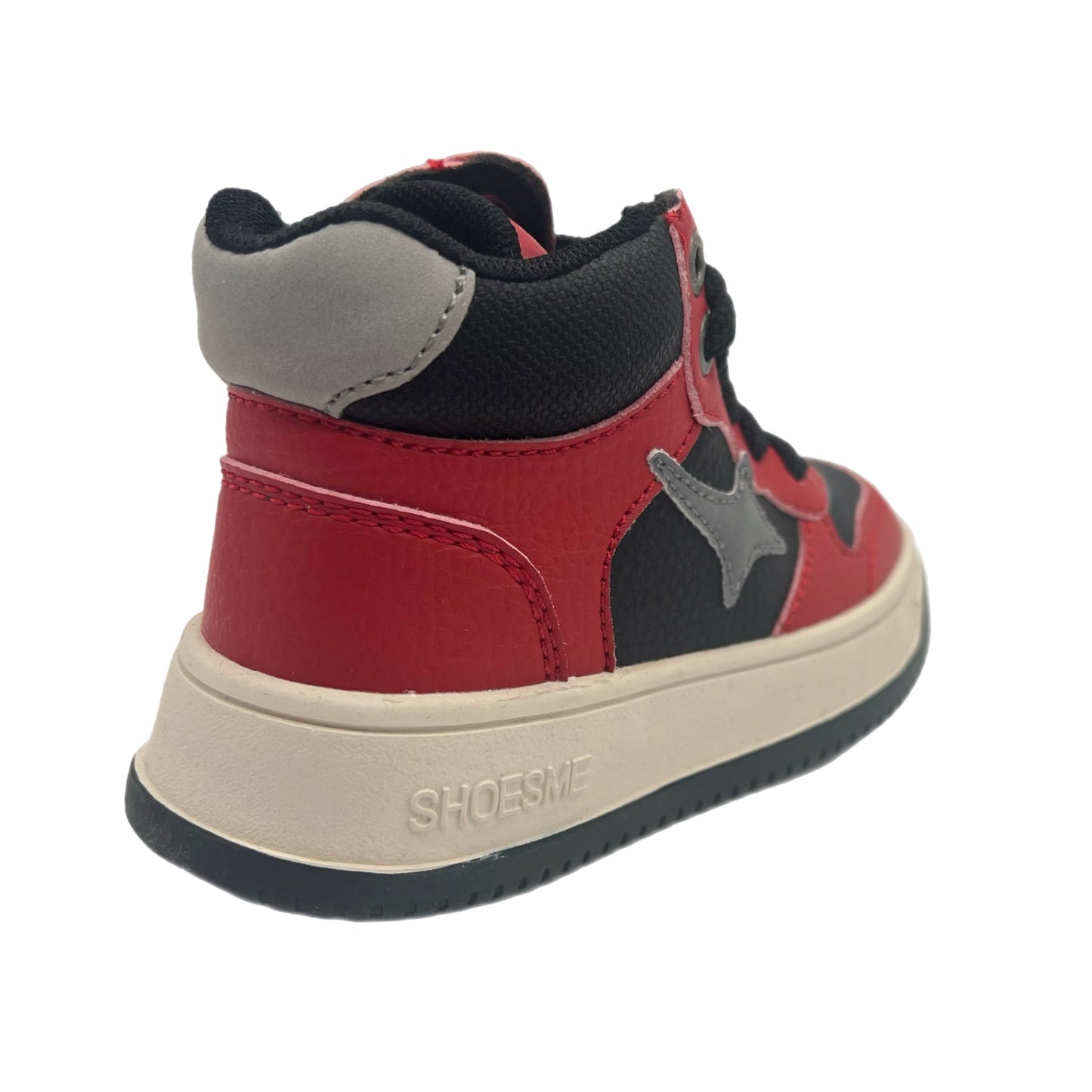 Sneaker I red black
