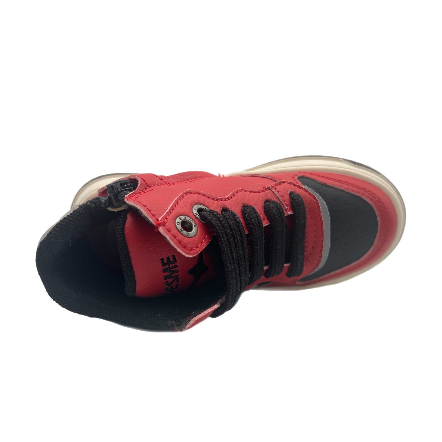 Sneaker I red black