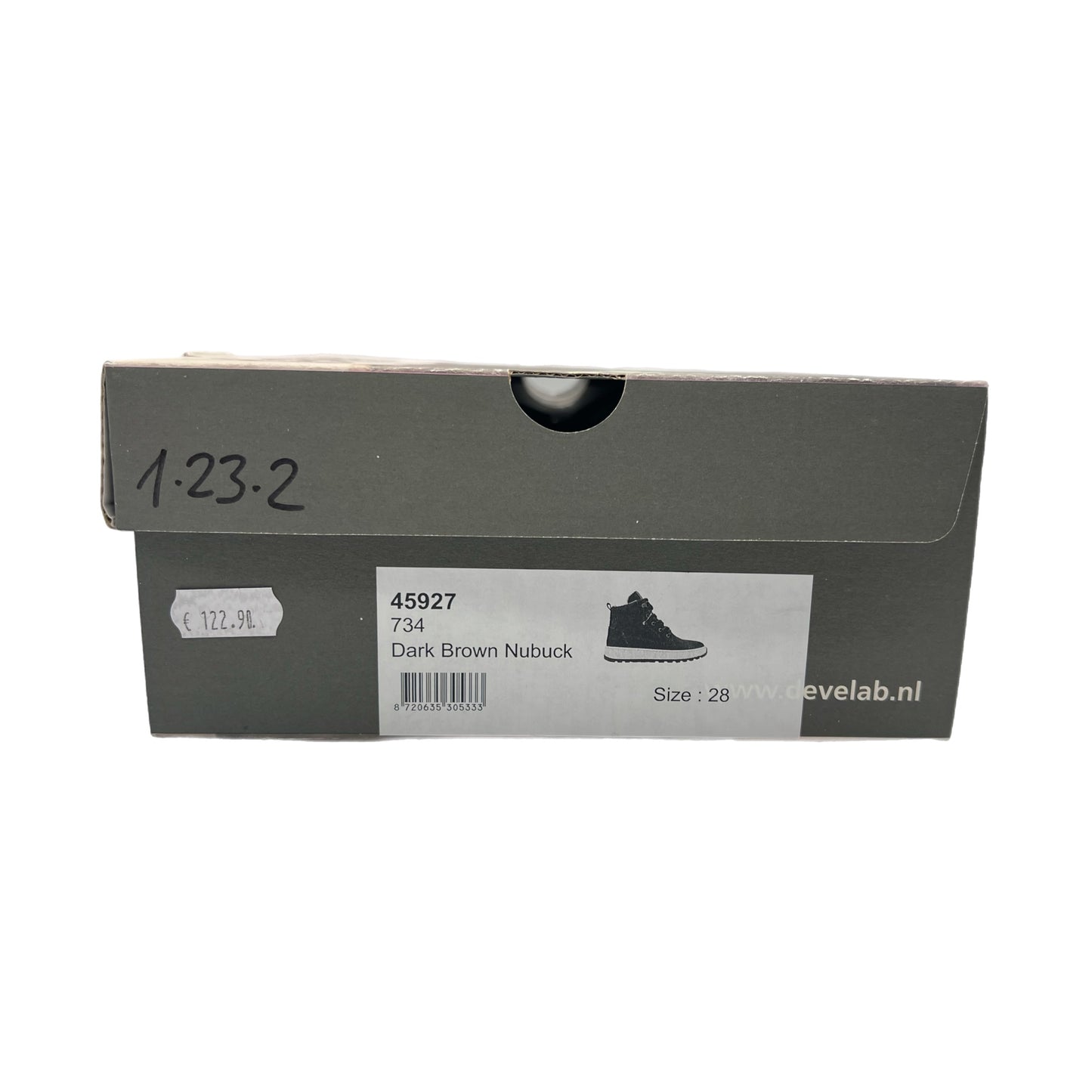 Boots Nubukleder dark brown