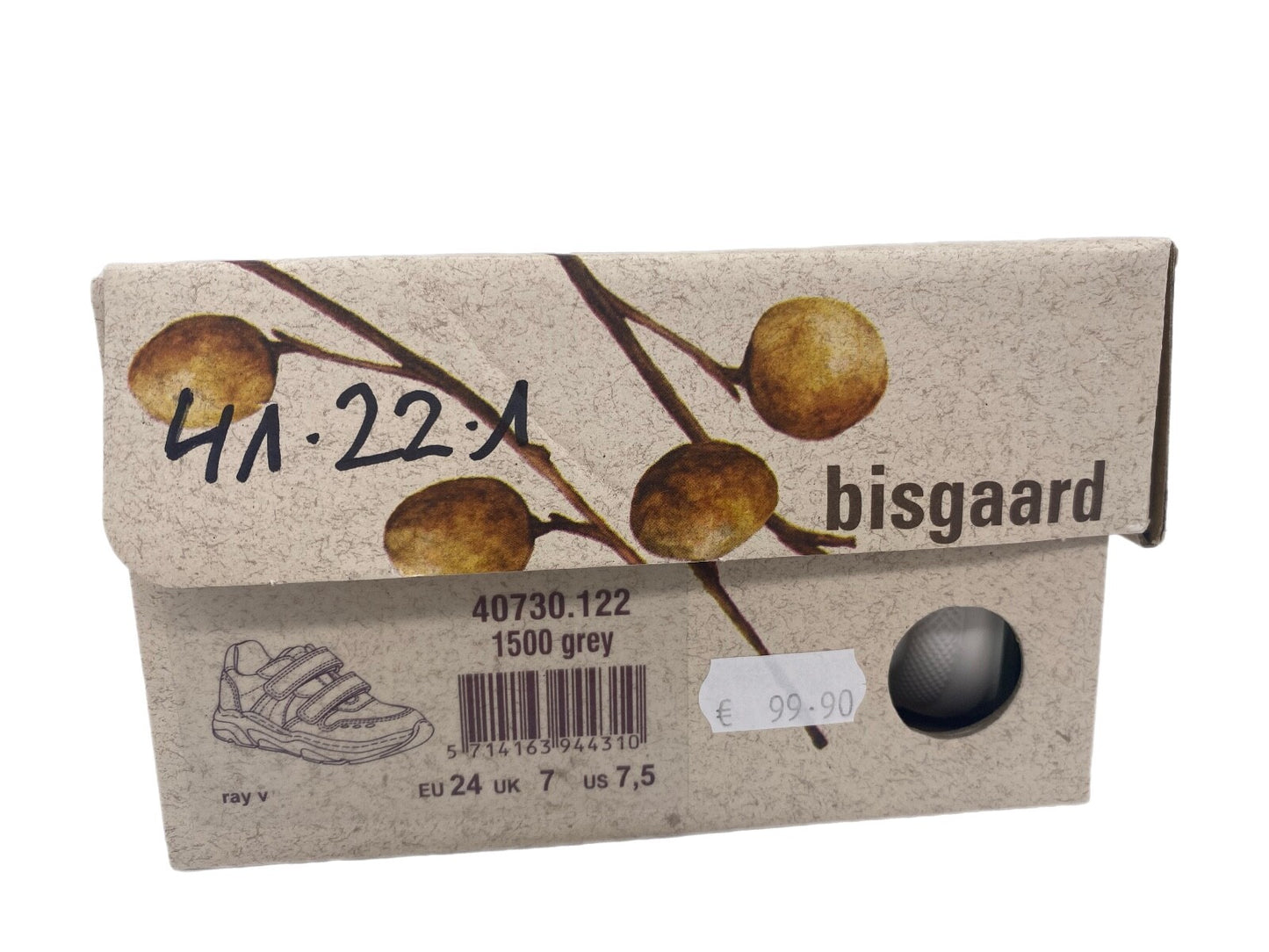 Sneaker RAY V grau metallic