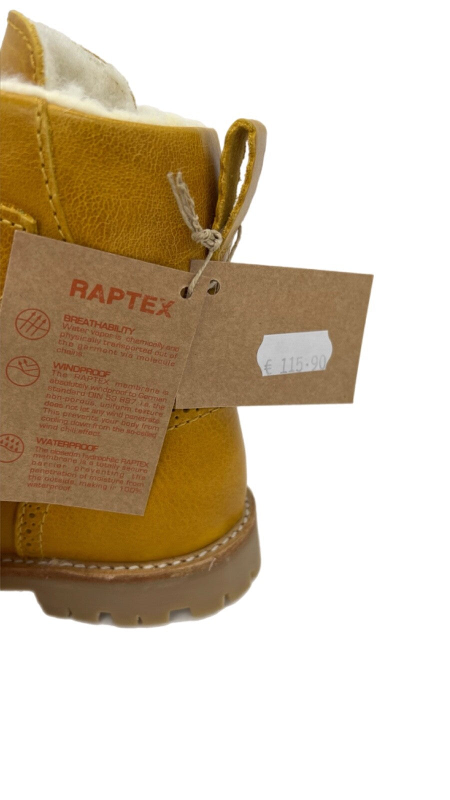 Winterstiefel MIRO wasserdicht gelb
