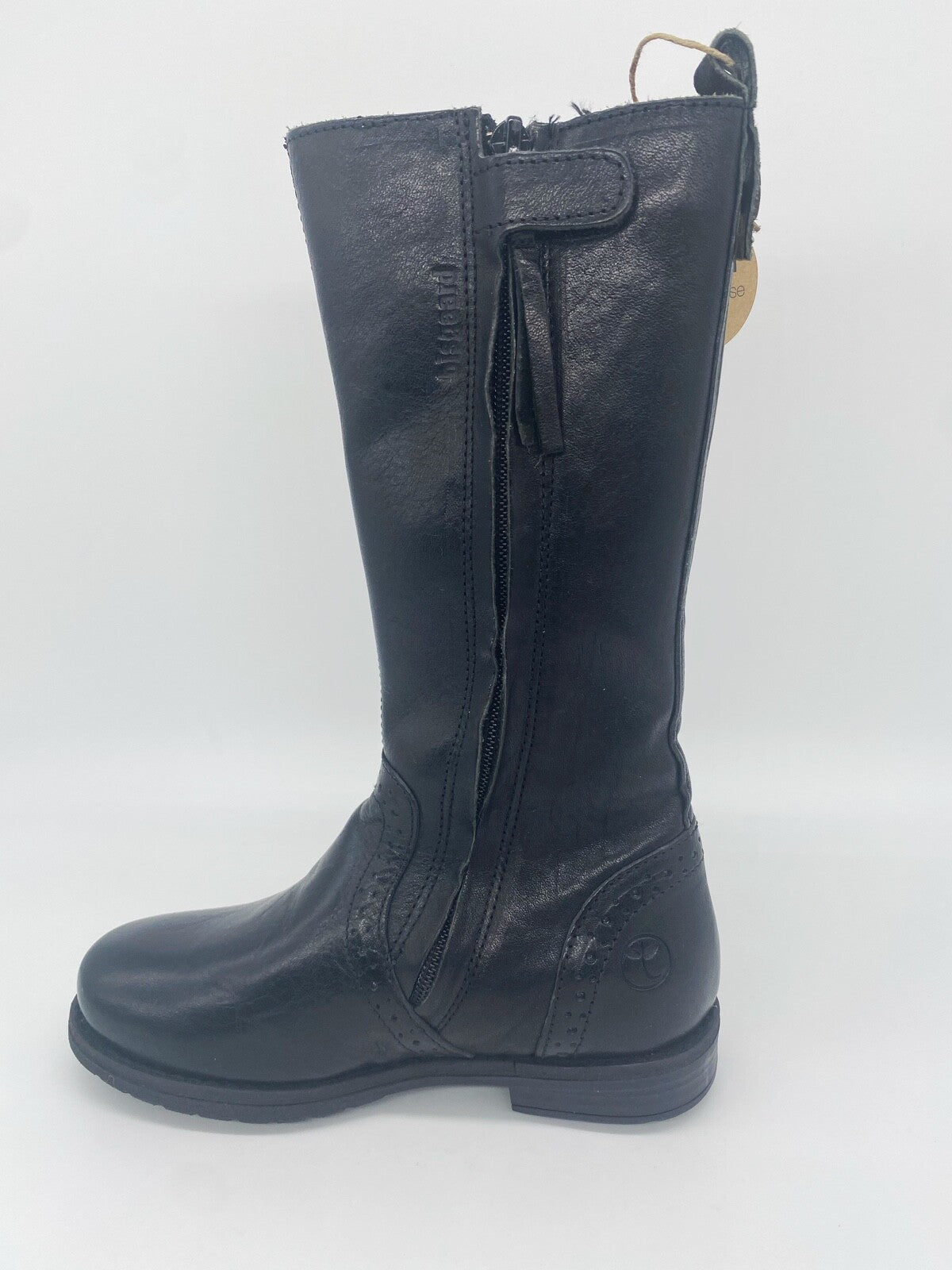 Winterstiefel Lammfell schwarz Gr. 28