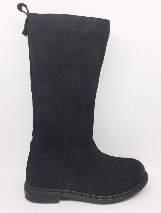 Winterstiefel Lammfell schwarz Gr. 30