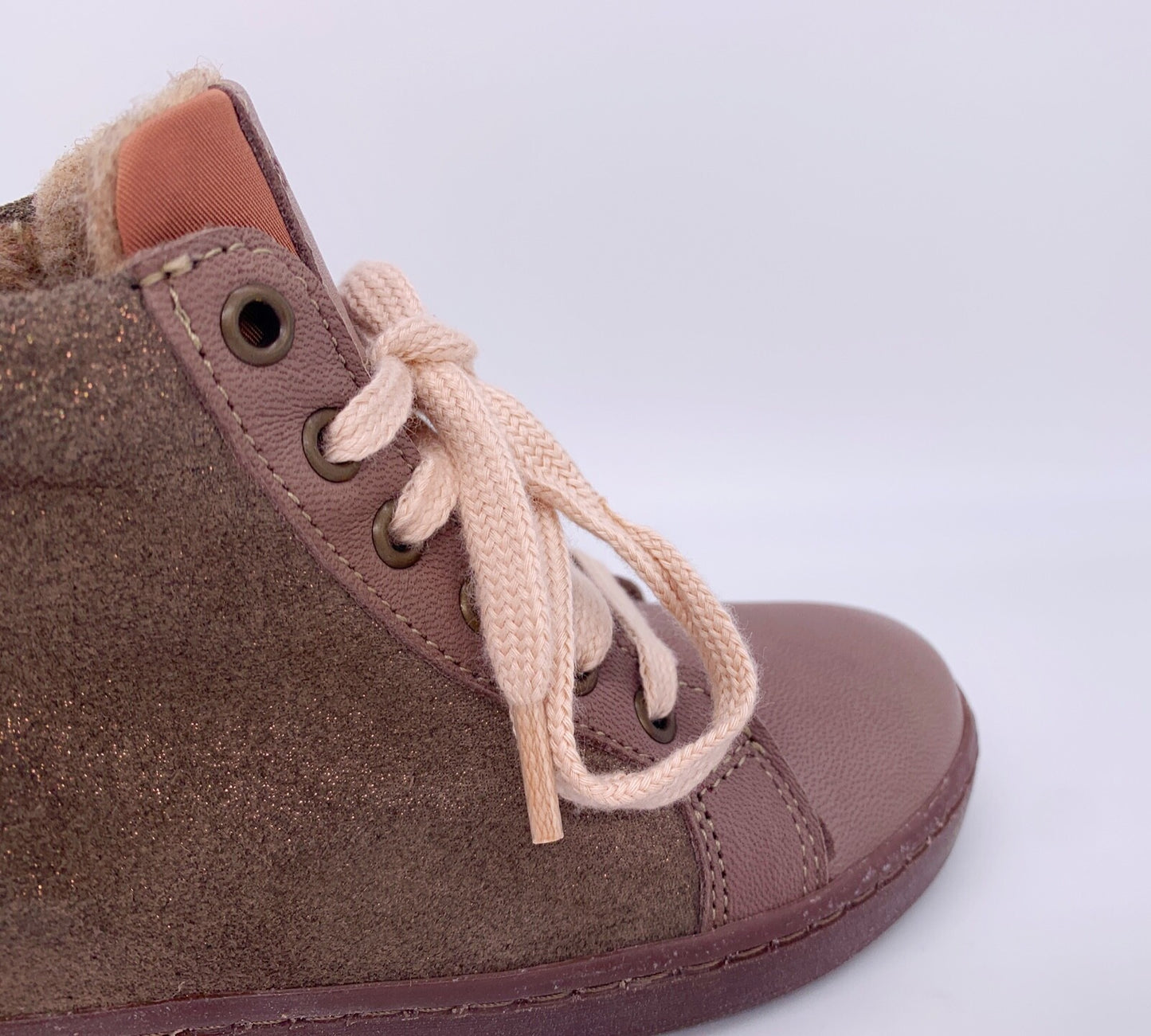 Bisgaard Schuhe Ida Fleece braun