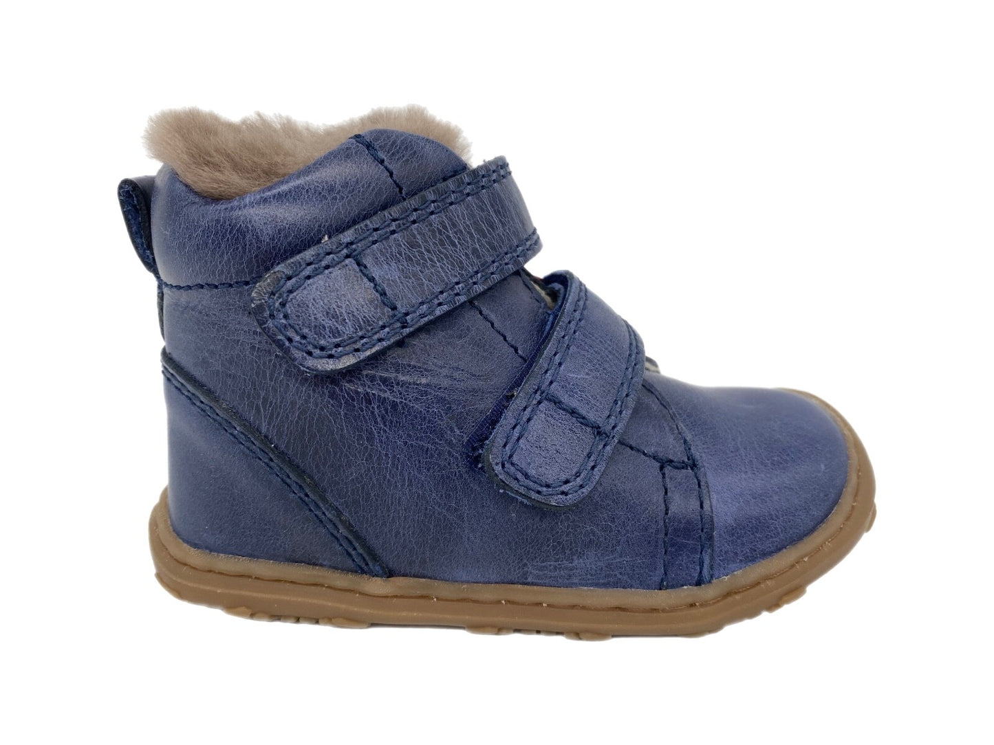 Winterschuhe Lammfell blau Gr. 22