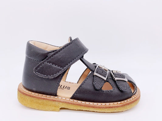 Lauflernsandale mit Zehenschutz anthracite