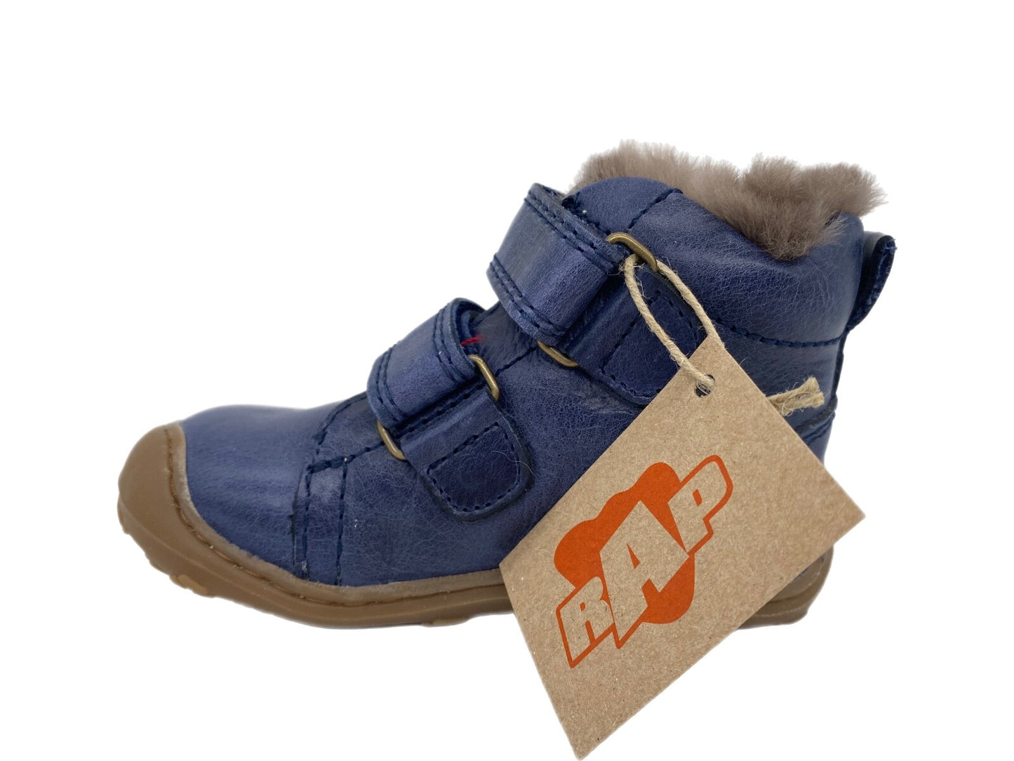 Winterschuhe Lammfell blau Gr. 22