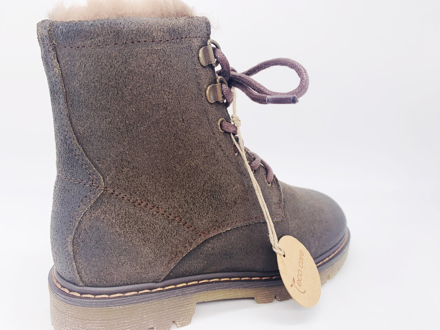 Winterstiefel MAIA Lammfell olive grün Gr. 31