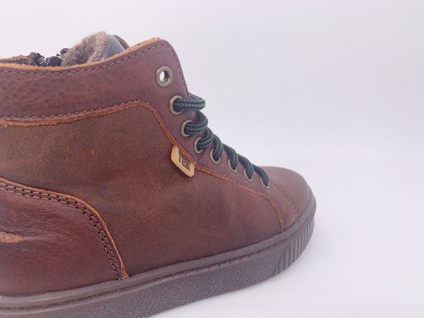 Bisgaard Schuhe dao Fleece braun TEX