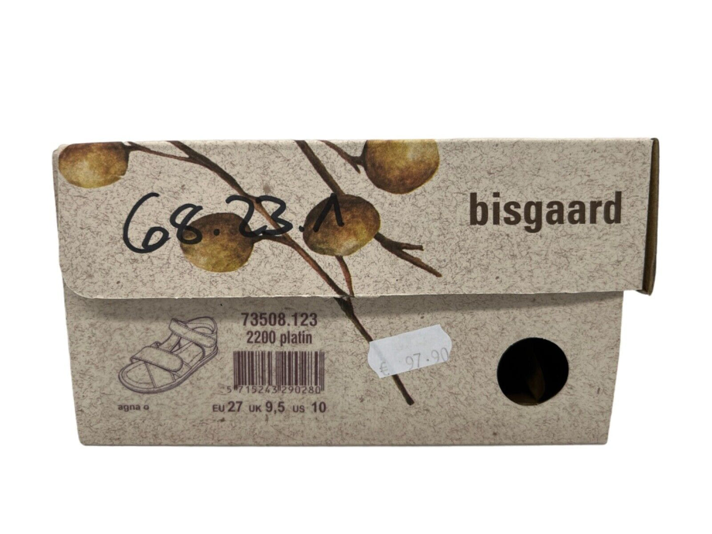 Sandalen AGNA O platin