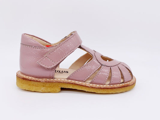 Lauflernsandale mit Zehenschutz rosa lack