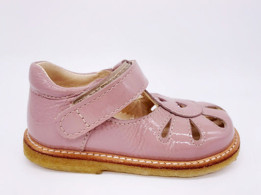 Lauflernsandale mit Zehenschutz rosa lack