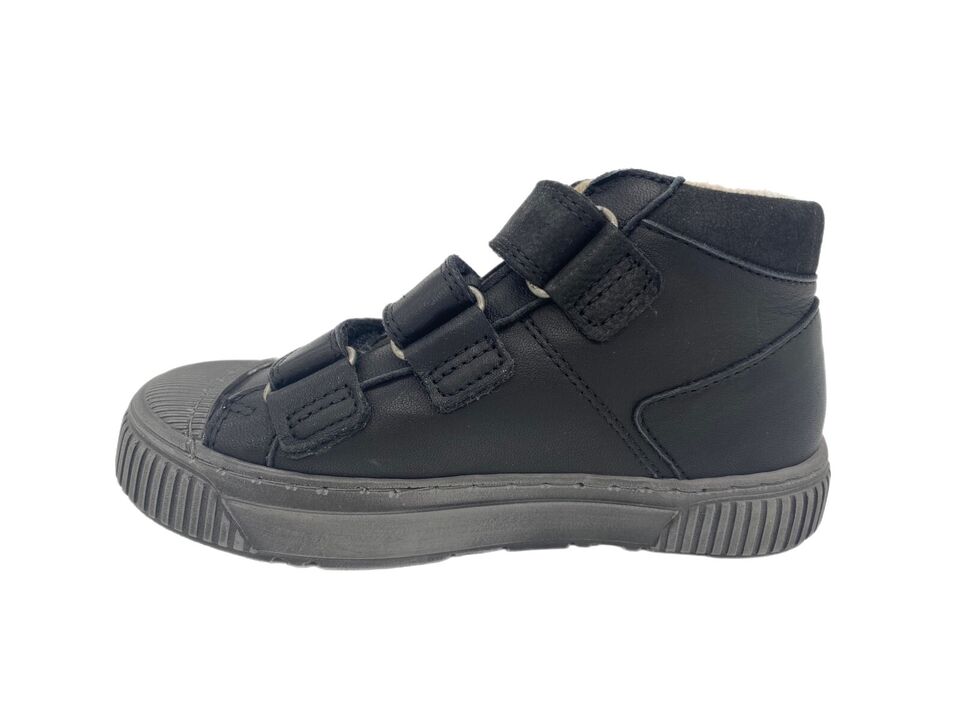 Sneaker in black I Fleece